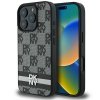 DKNY DKHCP16XPCPTSSK iPhone 16 Pro Max 6,9 czarny/black hardcase Checkered Pattern & Printed Stripes